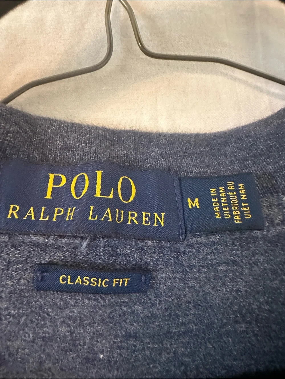 Ralph Lauren Heather Navy Polo with Red Pony